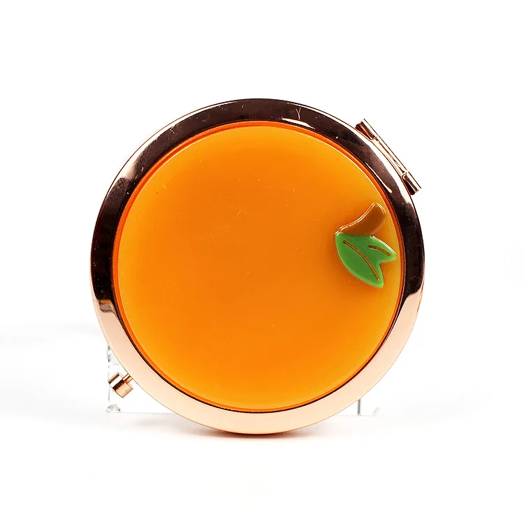 YIYI Small Mirror with Sound Colorful Red Yellow Orange Strawberries Oranges GggS  Custom Acetate Mirror