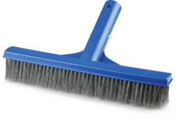 Stainless steel blue and white brush for swimming pool cleaning brush