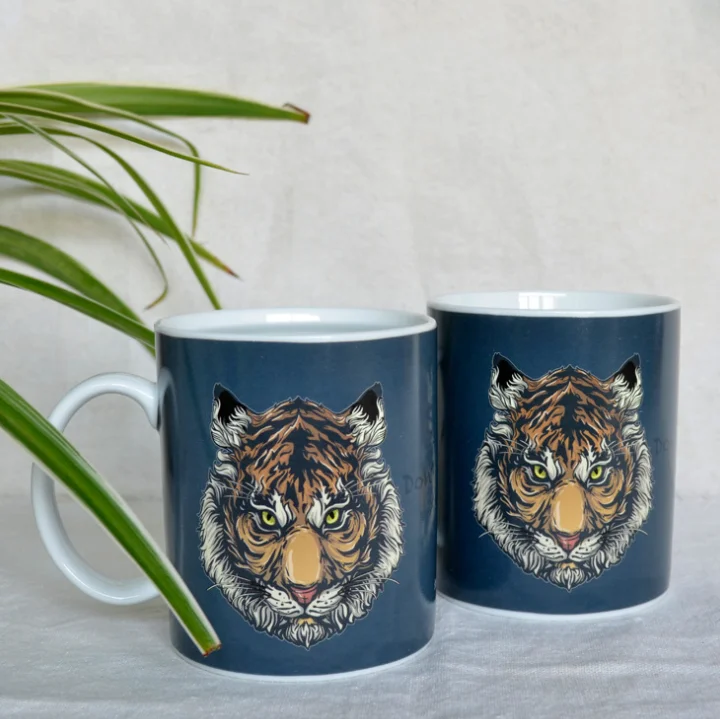 
Customer logo promo Customer Blue 11oz Ceramic Mug 