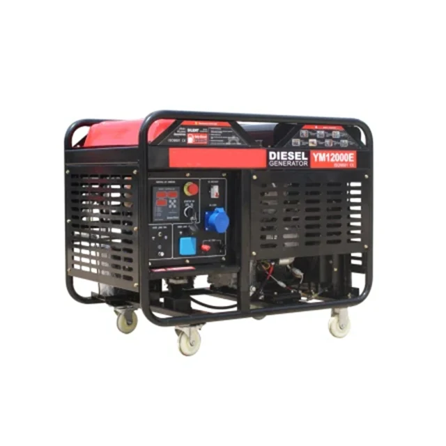 Portable 10000W 10000 Watt 10 Kw Kva 10Kva 10Kw Electric Diesel Engine Power Generator