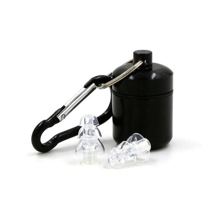 High Fidelity Ear Plugs - 2 Pair Professional Noise Cancelling Earplugs For Concerts, Musicians, Motorcycles and More!
