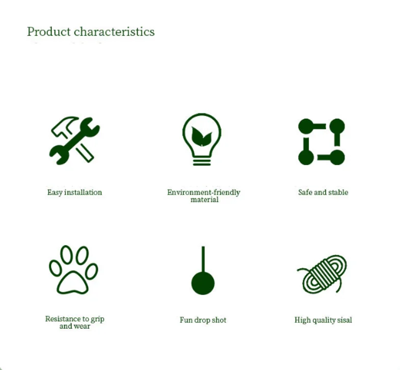 Cactus Cat Tree for Indoor Cats  Scratching Post Cactus Cat Scratcher with  Scratching Poles and Dangling Ball Large