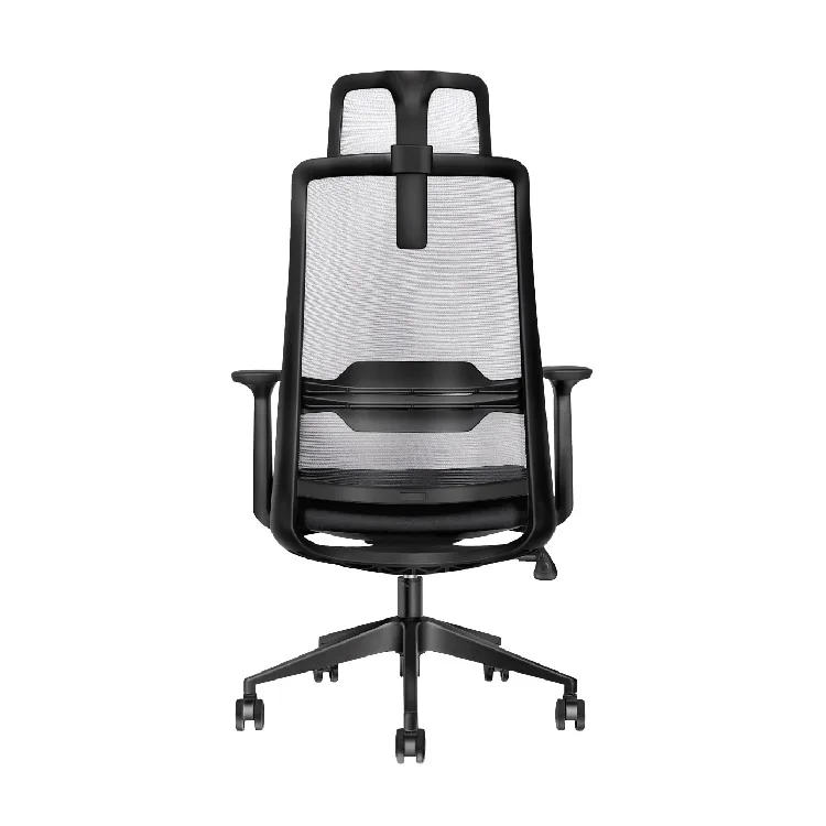 2D headrest swivel manager boss mesh headrest adjust black ergonomic office furniture chair task office mesh chair for office