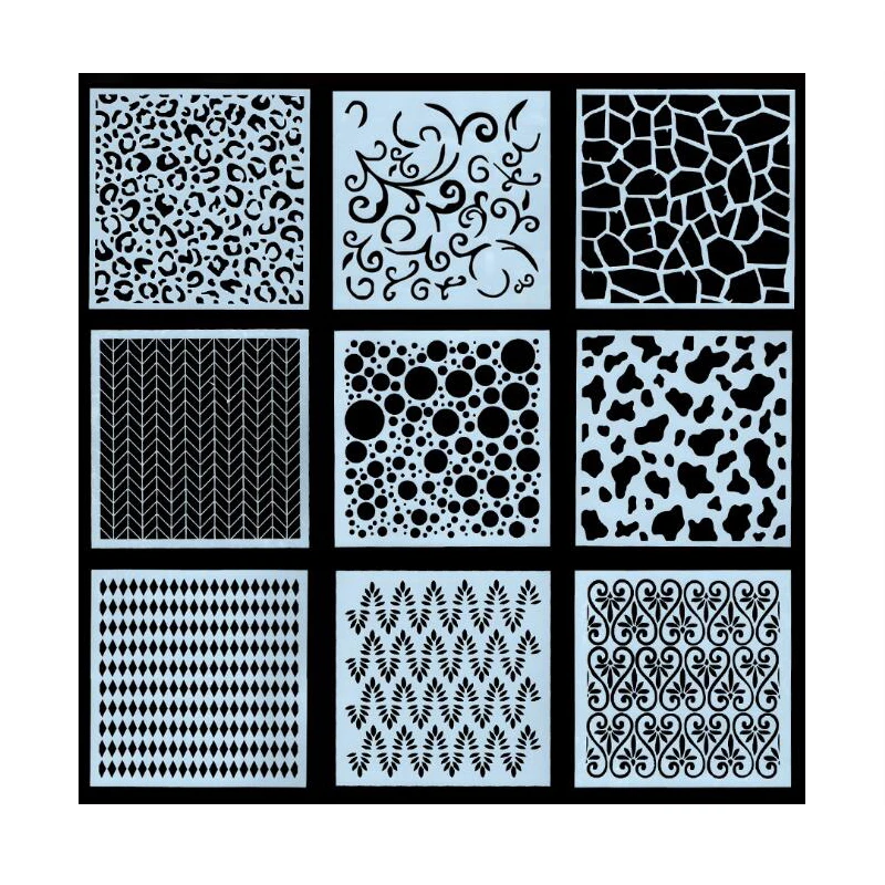 Новый стиль 13 на см креативный трафарет