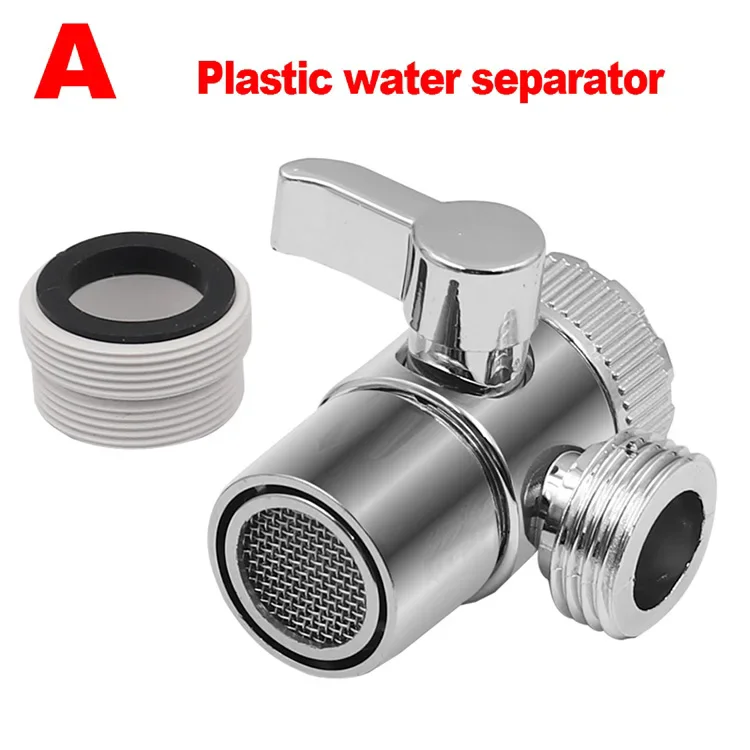 Switch Faucet Adapter Kitchen Sink Splitter Diverter Valve Water Tap Connector For Toilet Bidet Shower Kichen Accessories