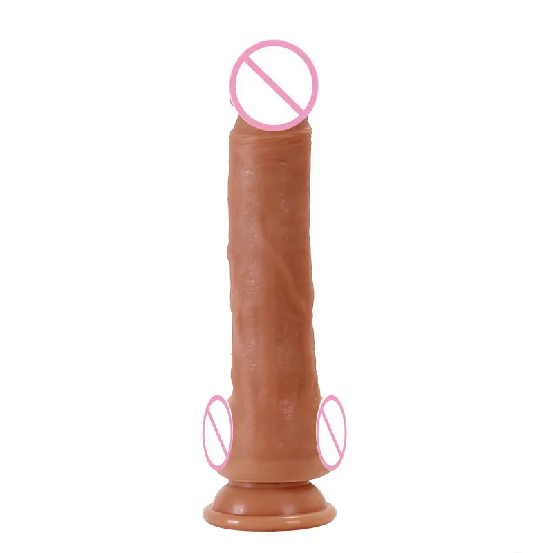 Wireless Remote controlled vibrating realistic  vibrator for women and men  realistic vagina massager g spot vibrator adult wood