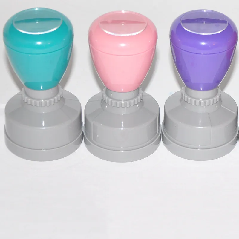 Пользовательская ручка серии HA 30 мм круглая вспышка штамп крепление Быстросохнущие чернила вспышка штампы