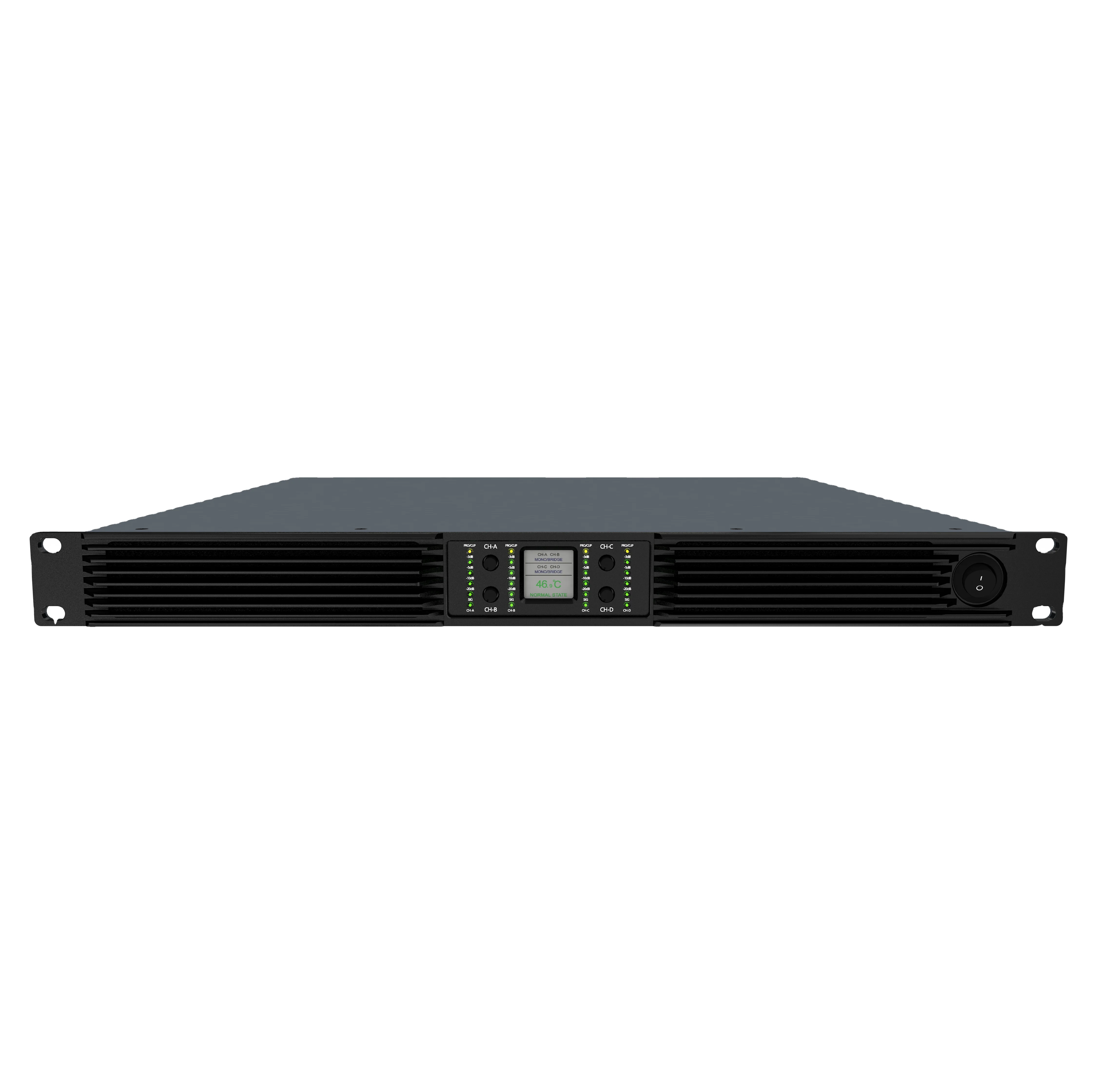 Nuevo Amplificador Clase D digital 4 canales * 1600W  high power amplifier system audio PA Power Amplifier subwoofer