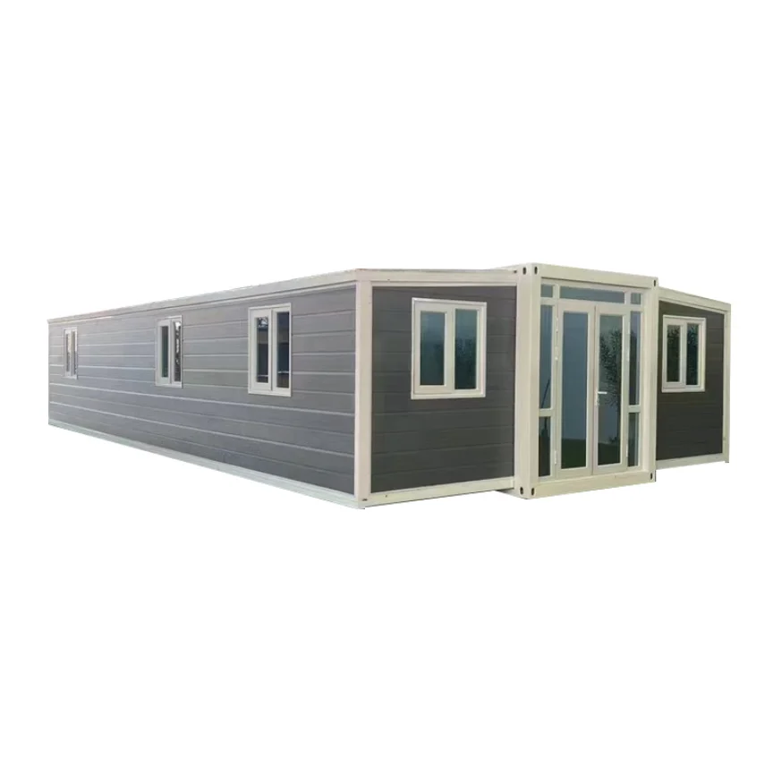 luxury australia standard Folding 5 bedroom container House with bathroom and kitchen Expandable Modular Home 40ft Prefab house