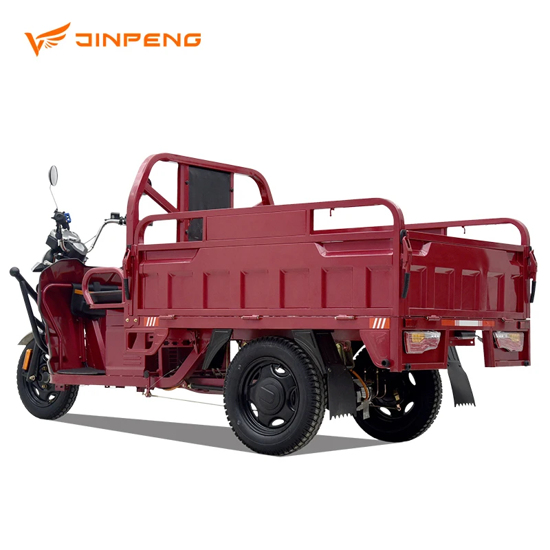 JINPENG Quality Electric cargo tricycle Three Wheel motorcycle Tricycle Adult cheap price