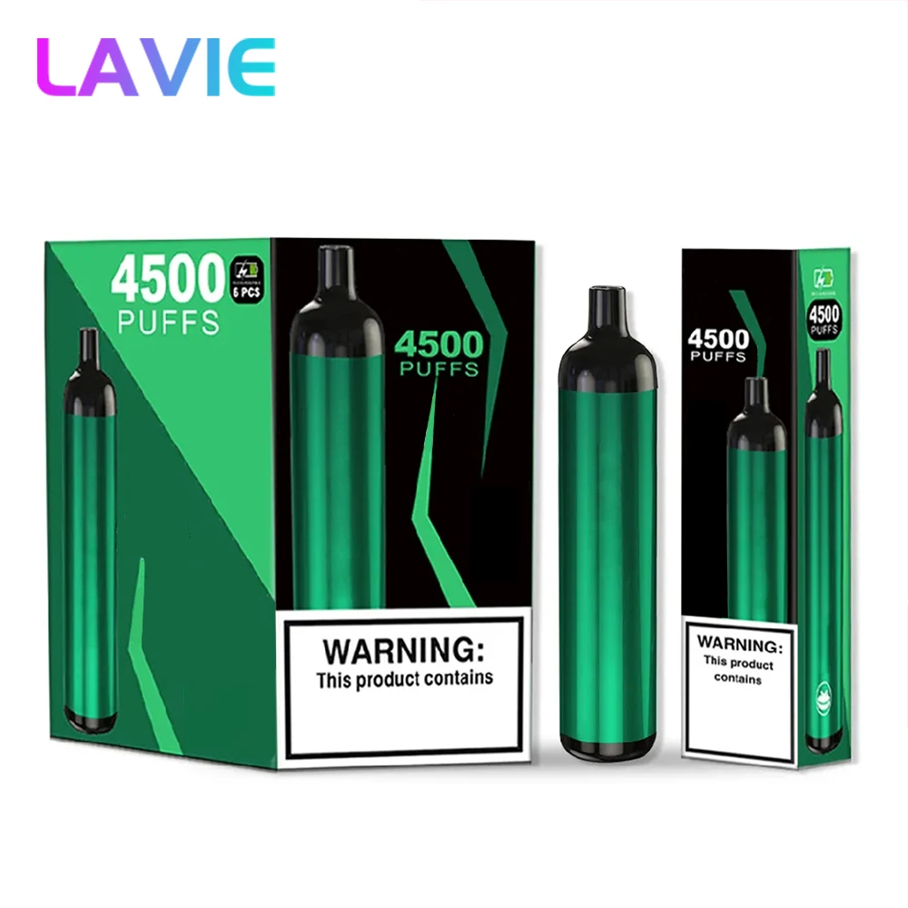 Lavie bar 4500 puffs Disposable pod vapes ecig Electronic Cigarettes Kits Vaporizer vape pen USB