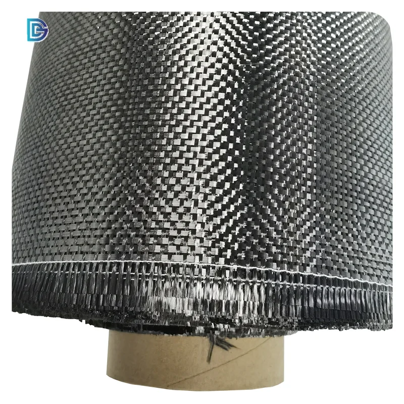 Offer Sample High Strength 240g 160g 2mm Thickness Fabrics 200gsm 12k 3k Cloth 80gsm Twill Black Carbon Fiber Fabric