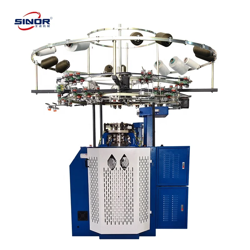 Single Tight Jersey Maquina Tejedora Circular prix de machine tricoter circulaire