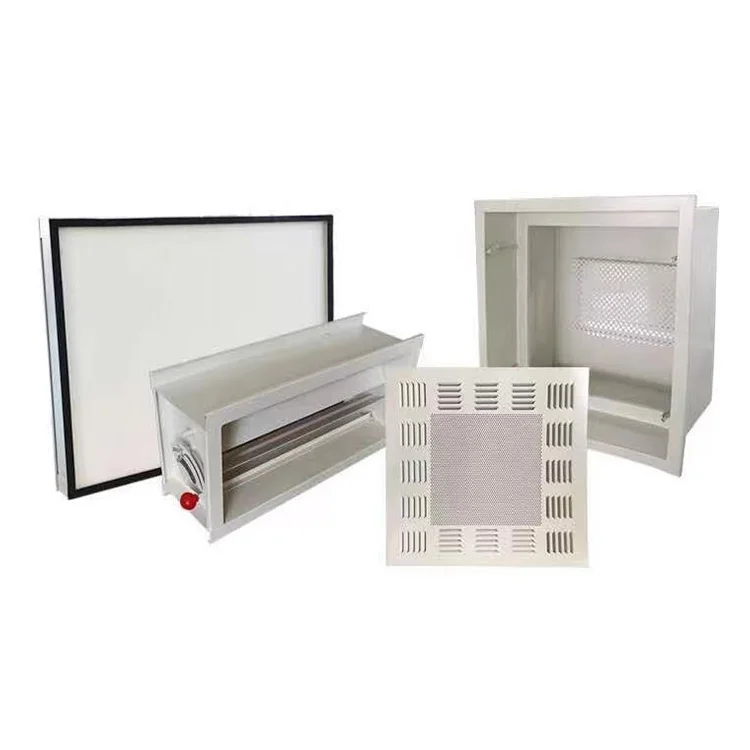 CE Standard Ceiling Mount H13 H14 Inline Air Filter Box