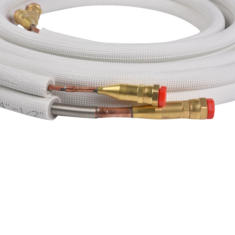mini split R410A Quickly connecting  lineset copper pipe for air conditioner