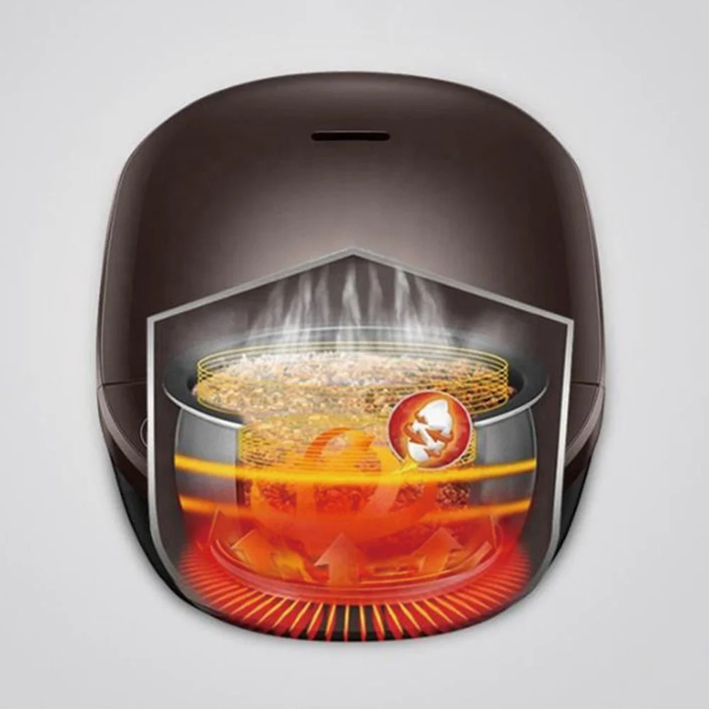 Multifunctional Menu 3L Electric Smart Delay Setting Rice Cooker