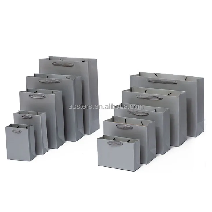 Wholesale Custom Logo Printed Grocery Packaging Craft Brown Kraft Paper Shopping Bag with Handle asia