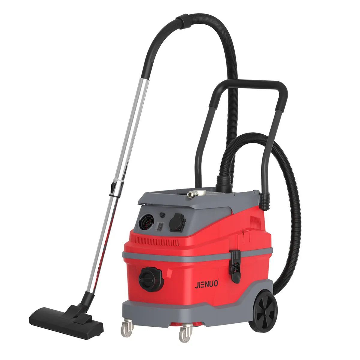 JN501-30L Red Color Professional Vacuum Cleaner Wet & Dry Industrial Vac for Car Electric Vacuum Cleaner with Water Filtration
