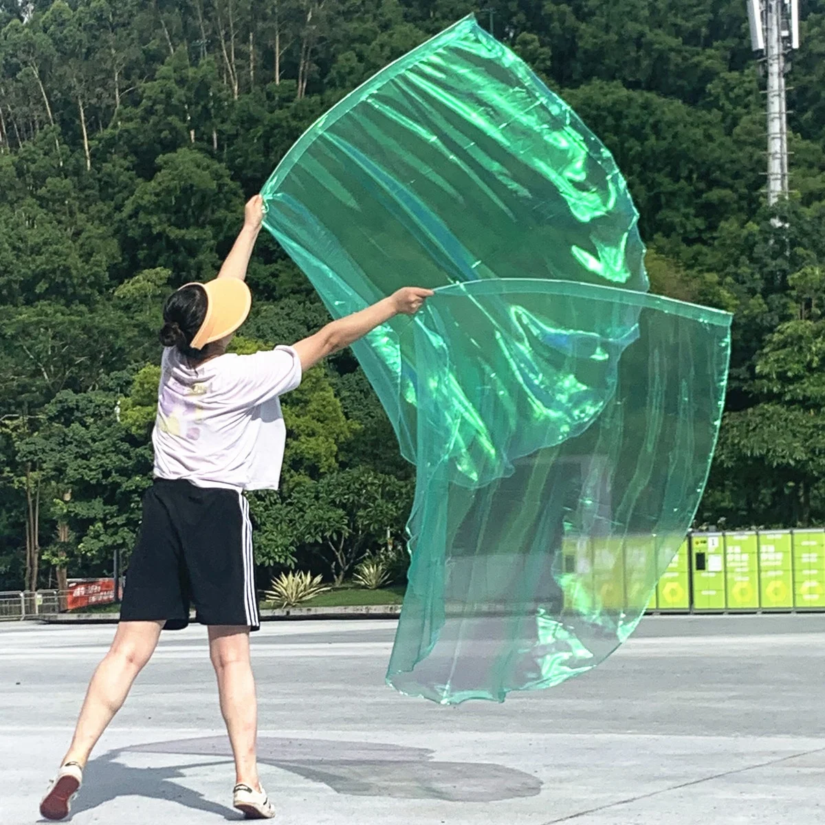 Worship Flags for Dance Praise Flags Banderas de Danza Praise Church Flags for Worship Translucent