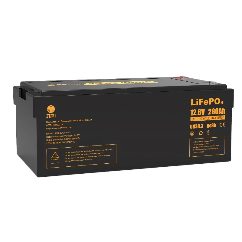 JIRI Lithium ion Solar Power Energy Battery 100Ah 200Ah 280Ah Lifepo4 Battery Pack