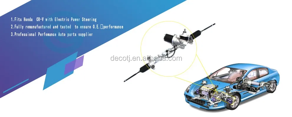 P-EPS Rack and Pinion Electric Power Steering For SUV Honda CRV 2012 2013 2014 From China Factory Manufacture