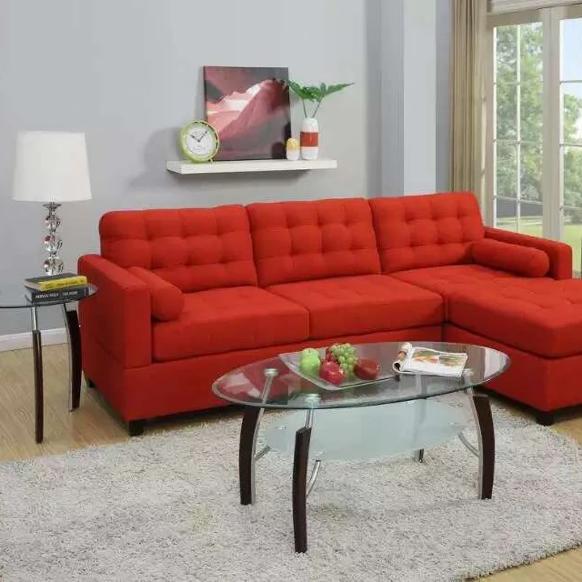 Оптовая продажа, современная мебель высокого качества, секционные кожаные лежачие диваны, наборы