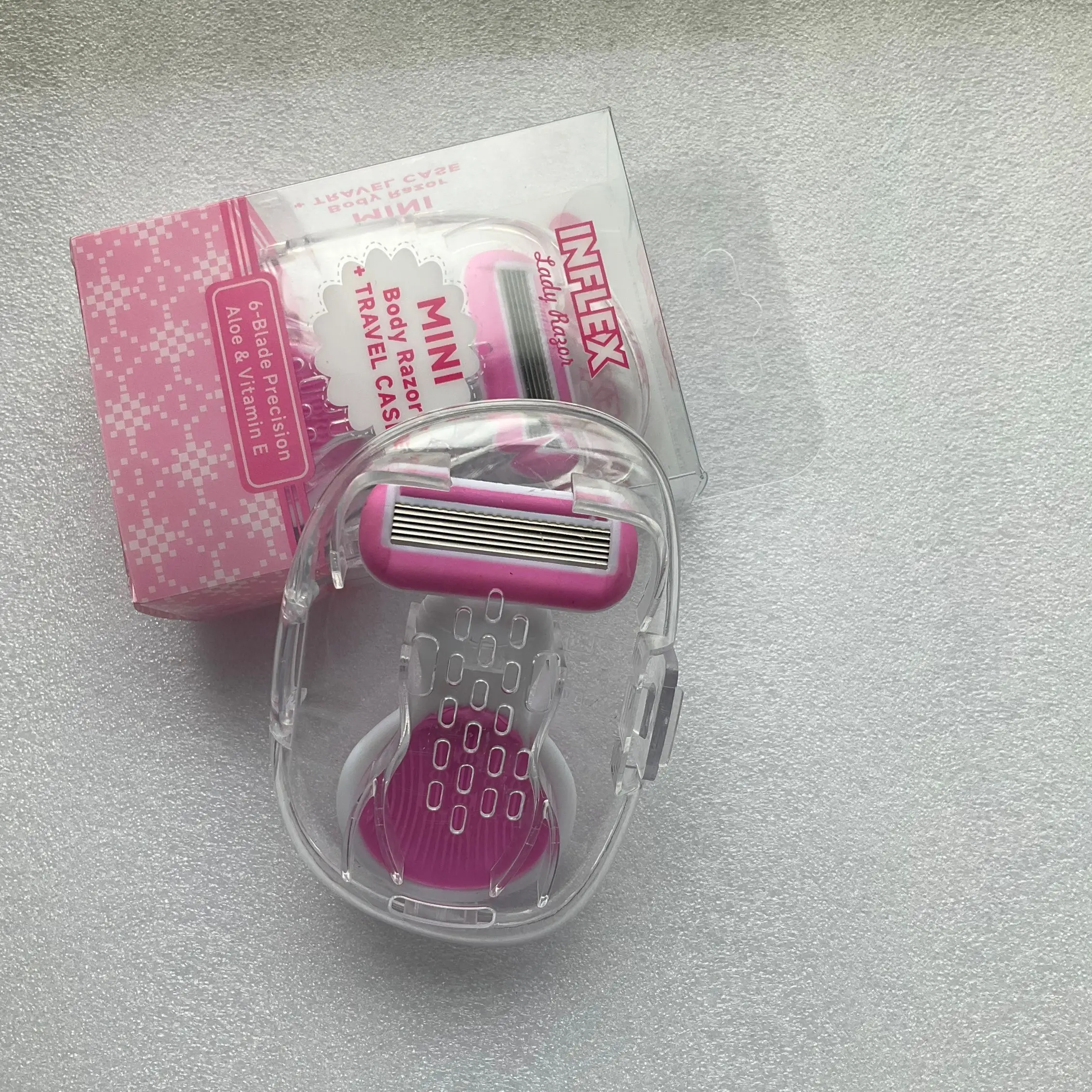 razor private label six blade woman lady hair removing blades shaving razor