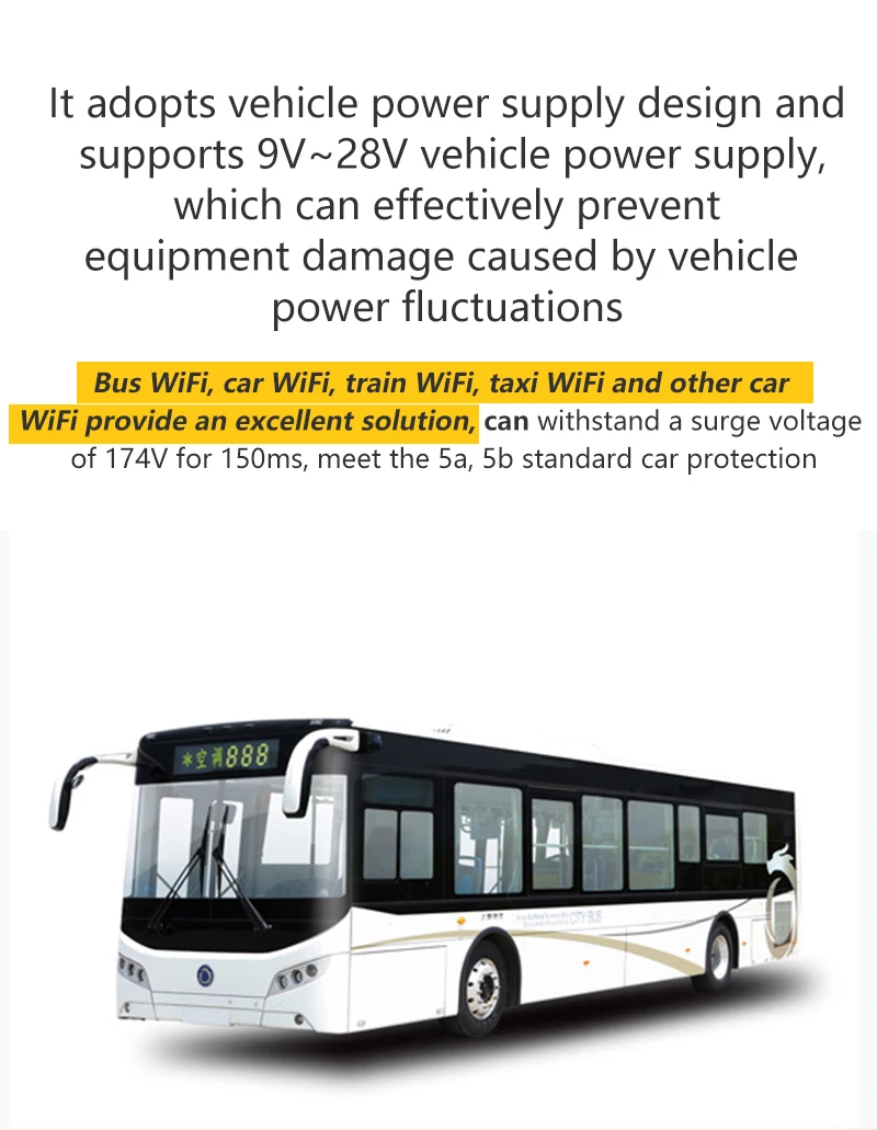 MT7620A Chipset Mobile 2.4G Wifi Mobile 4G Hotspot 4G Bus Project Wireless Router