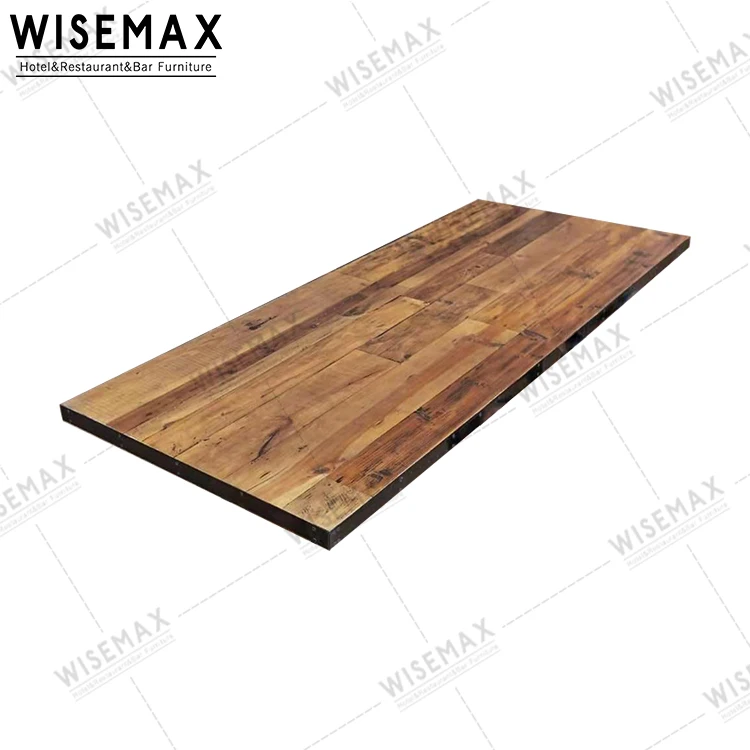 Мебель WISEMAX дешевая 70 Х70 квадратная круглая цельная деревянная настольная для ресторана кафе магазина коммерческой столовой мебели