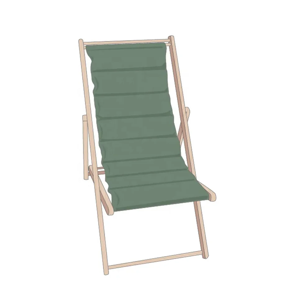 Outdoor Garden Foldable Beach Chair Wooden Customize Design Folding Camping Chair