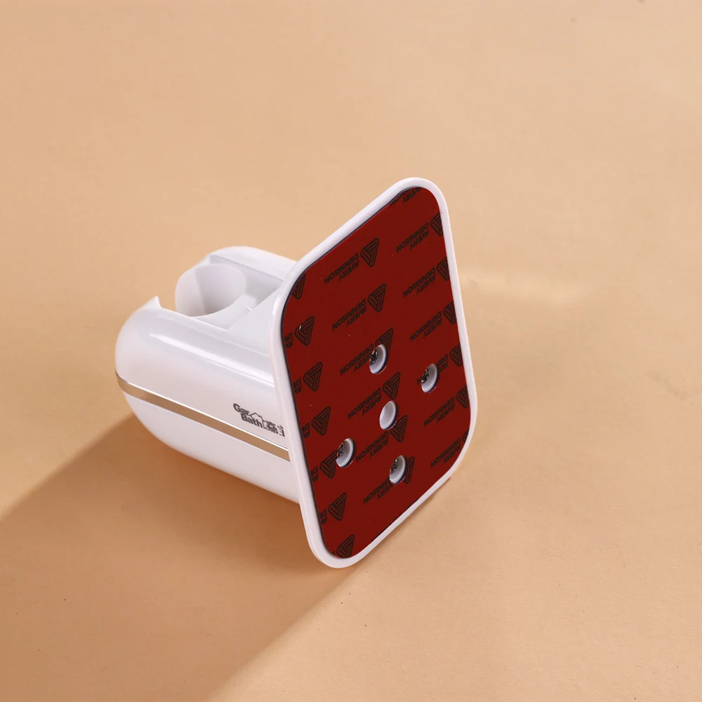 Strong Adhesive Handheld Showerhead Wand Holder Plastic ABS Shower Head Holder