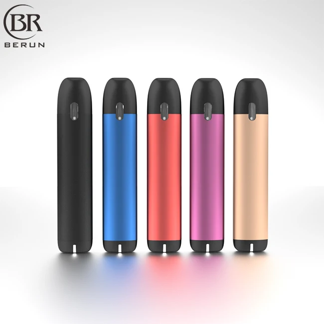 High quality Pod system Multi colors with LED light 180 mAh for CBD