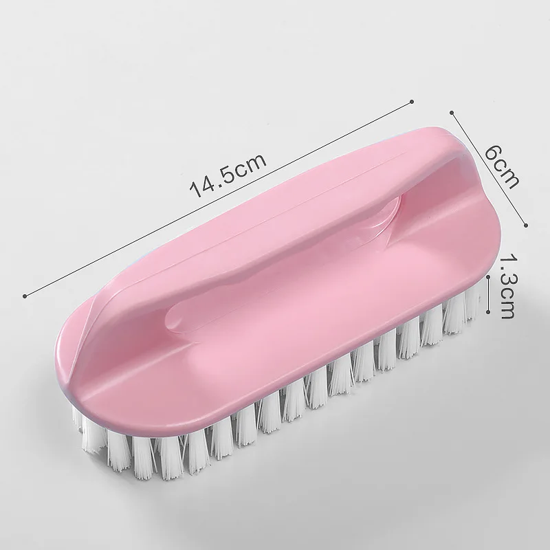 Household plastic laundry hard hair multi-functional cleaning washbasin washing shoes and clothes household cleaning brush