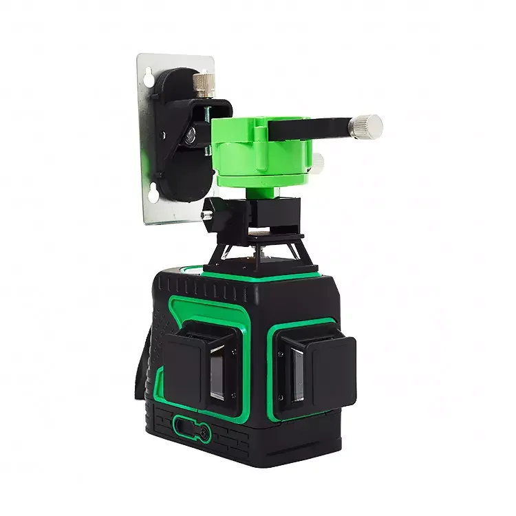 Automatic Self Leveling 360 Rotating Rotary 3D Laser Multi Cross Line Red Green Beam Laser Level 3D 12 Lines Meter
