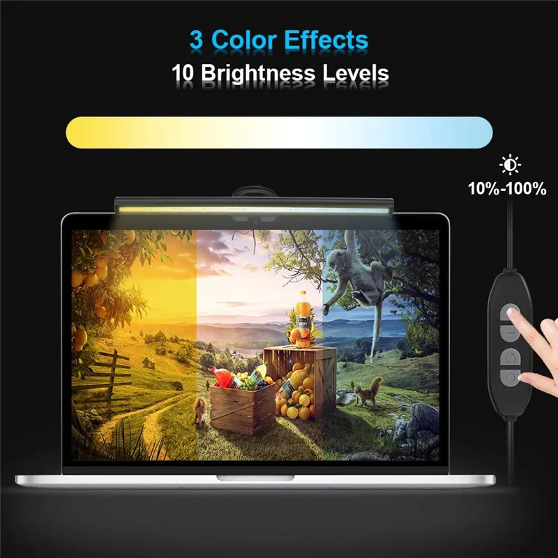 Smart Home Modern Screenbar Monitor Monitored Mounted LED LED Lights for Working for Computer