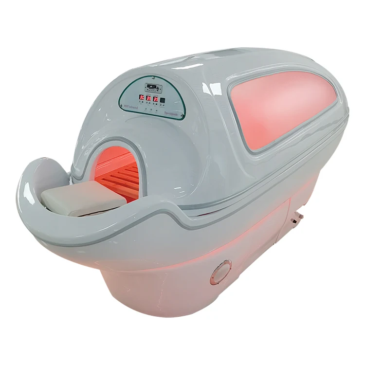 2024 Personal Shower Hot Sale Far Infrared Spa Capsule Sauna Spa Ozone Capsule Ozone Sauna / Float Therapy Float For Hot Sale