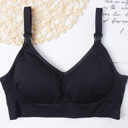 New Hot Selling Women Plus Size Wireless Seamless Nursing Sports Bra Breastfeeding