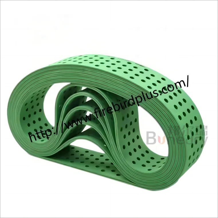 Timing Belt Factory Direct Sale Komori Spare Parts Special Custom Seamless Slotted Red Rubber Coated Printing Machinery Parts