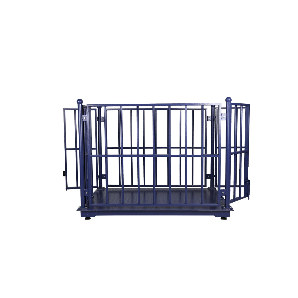 Electronic weighing animal cattle live stock scale with strong fences