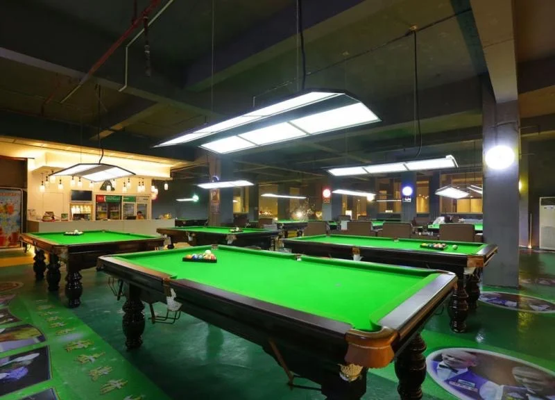 Black 6pcs Led Pool Table Lights Snooker Table Lamp Light for 7ft 8ft 9ft Billiard Pool Table