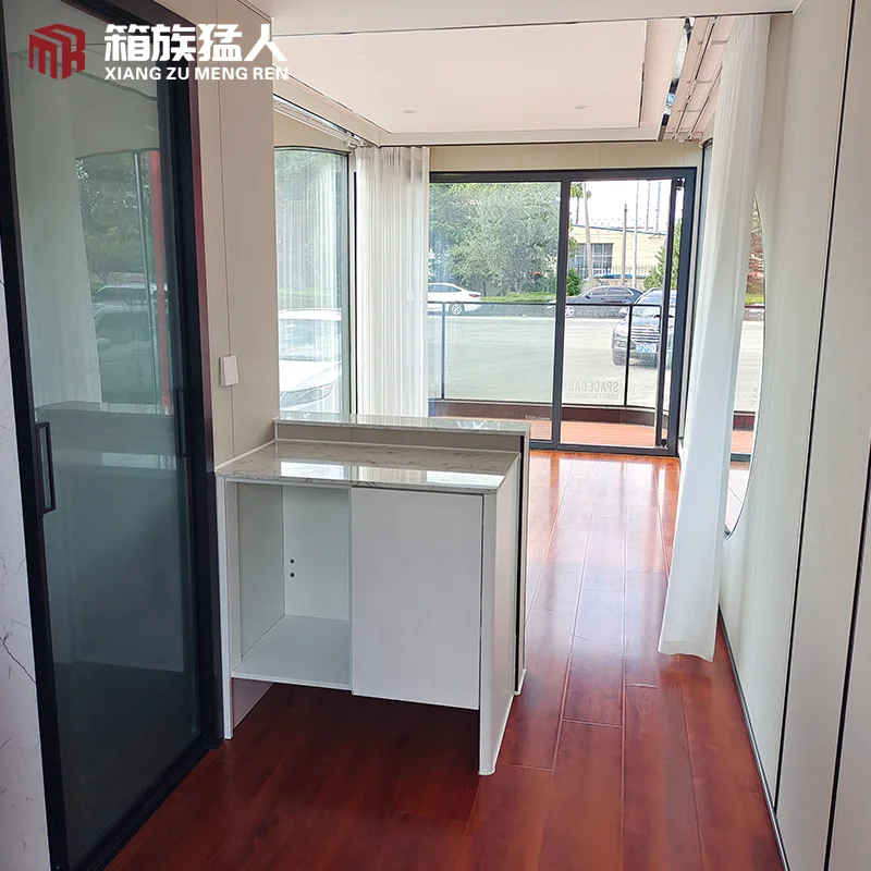 Chinese  Prefab Modular Whole House Double-Layer Smart Volferda Capsule Home Material for Outdoor villa