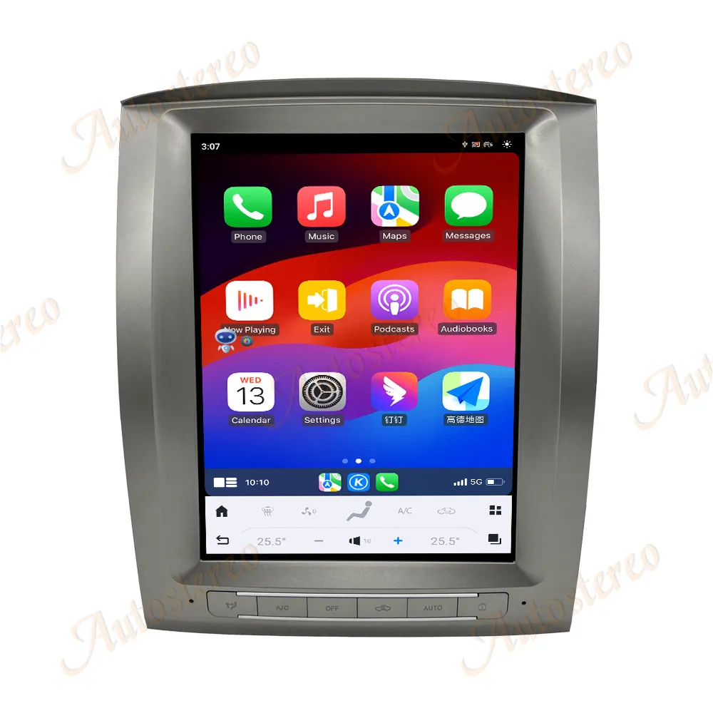 12 1 дюймов Android13 автомобильный GPS для Toyota Land Cruiser LC100 2004-2007 навигационное головное устройство мультимедийный плеер AutoStereo DSP