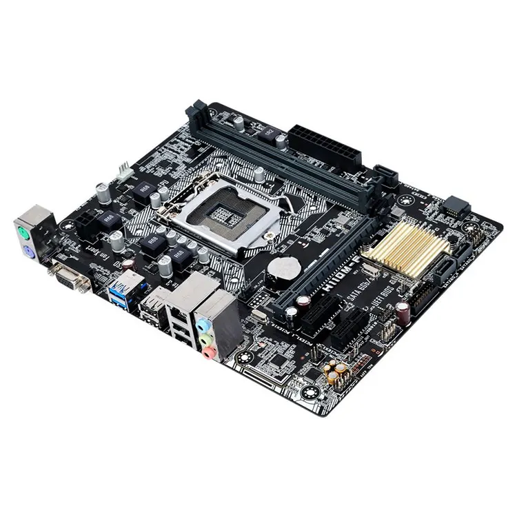 NEW H110M-F Motherboard with 32GB DDR4 LGA1151 mATX Gaming Motherboard H110 Motherboard with box