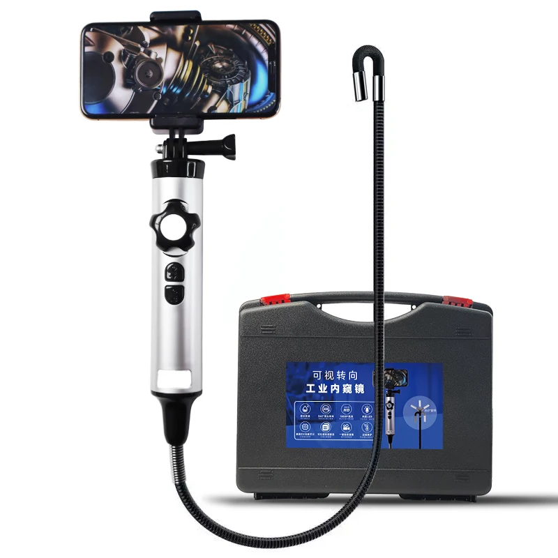 4k full hd portable industrial endoscope camera system usb sewer pipe inspection LED endoscope camera