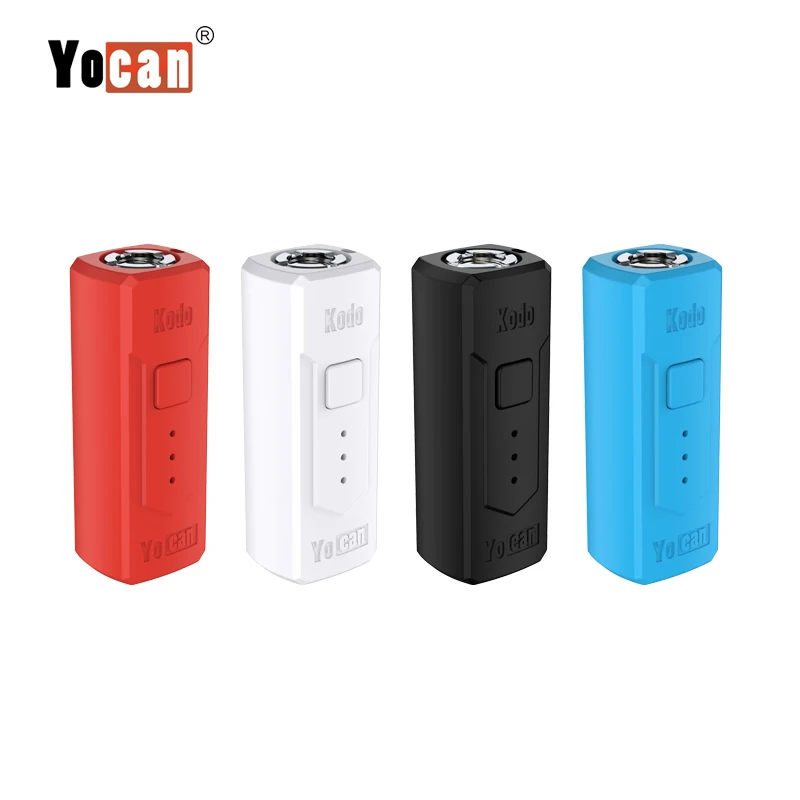 
2019 NEWEST hot-selling Yocan Kodo vape box mod battery VV for CBD atomizer 