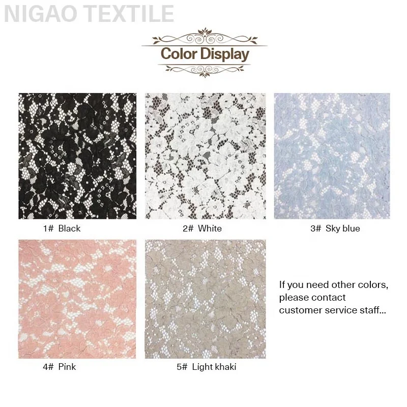 Элегантный дизайн, хлопчатобумажная кружевная ткань в стиле ретро с цветочным узором, шнуровка для ресниц, кружево для женского платья