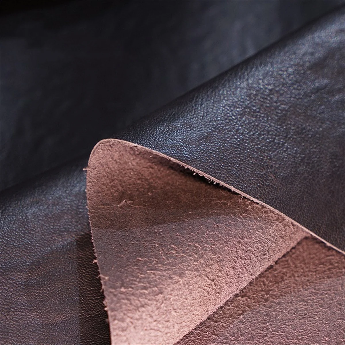 Microfiber PU leather non woven microfiber backing synthetic PU leather anti scratch durable use for bag shoe kneelet product