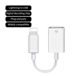Professional Supplier Mobile Phone Use Lightning Adapter Best 3.5 Mm Adapter Otg Cable