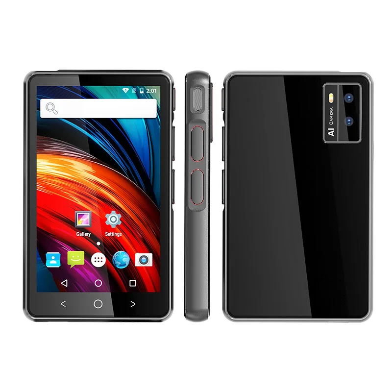 UNIWA MP002 4-дюймовый сенсорный экран Mini MP4 Music Android Player с Wi-Fi и