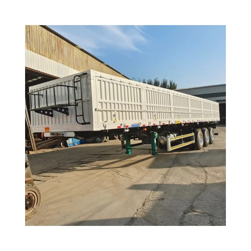 3 Axles Side Dump Semi Trailer truck side wall tipper dump truck Hydraulic Dump Trailer for sale